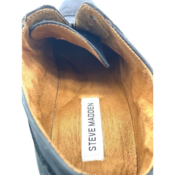 Steve Madden Blue Mens Joistt #752 Cap Toe Oxford Men’s Dress Shoes 10D - Picture 11 of 14